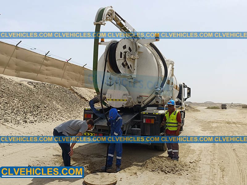 ISUZU Vacuum Sewer Truck