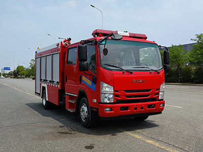 Пожарная машина ISUZU ELF 190HP прибыла на Филиппины