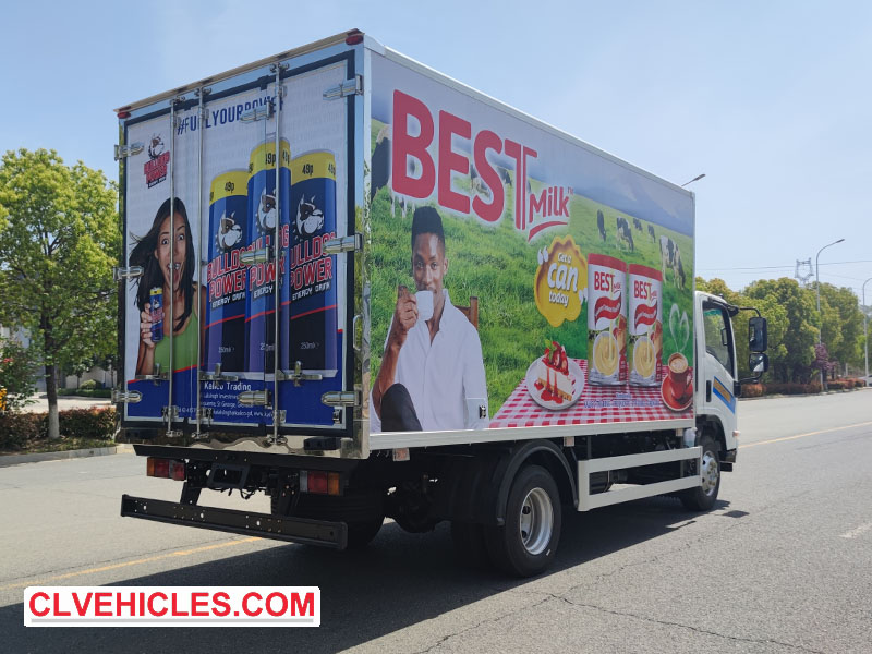 ISUZU ELF refrigerator truck