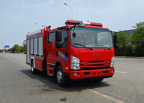 Пожарная машина ISUZU ELF 190HP прибыла на Филиппины