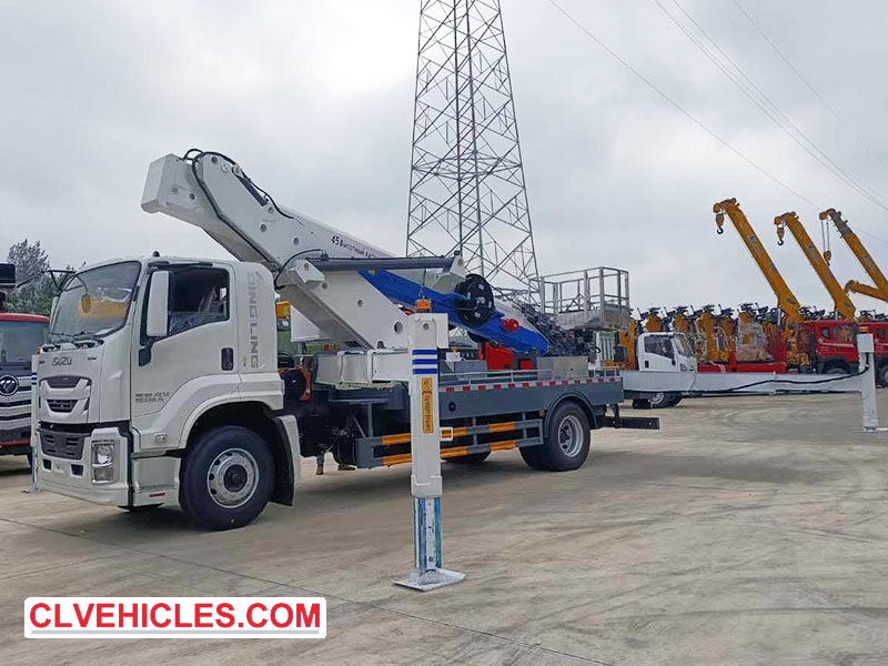 ISUZU aerial platform truck