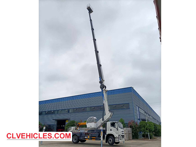 ISUZU manlift working truck
