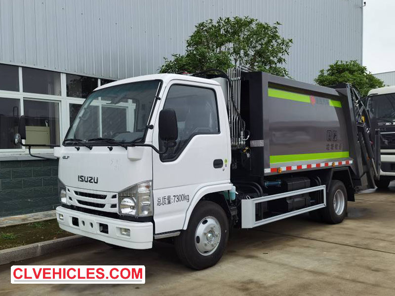 ISUZU compactor garbage truck