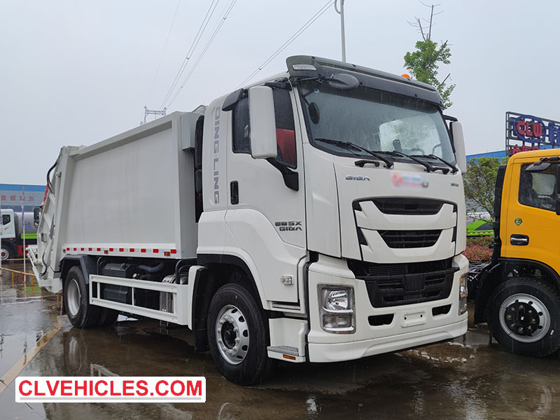 ISUZU 15CBM compactor garbage truck