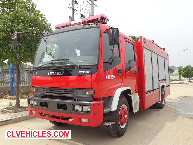 ISUZU foam tank fire truck ISUZU foam tank fire truck