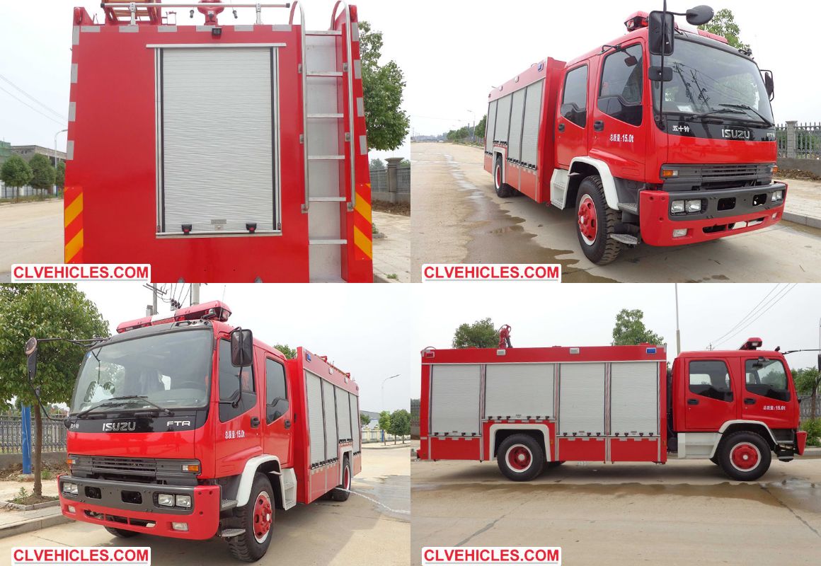 ISUZU foam tank fire fighting truck ISUZU foam tank fire fighting truck