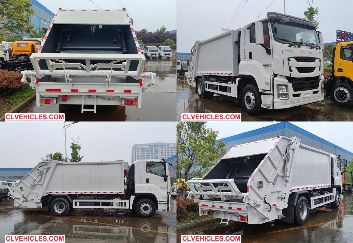 ISUZU compactor garbage truck ISUZU compactor garbage truck